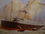 Section from RMS Celtic Painting